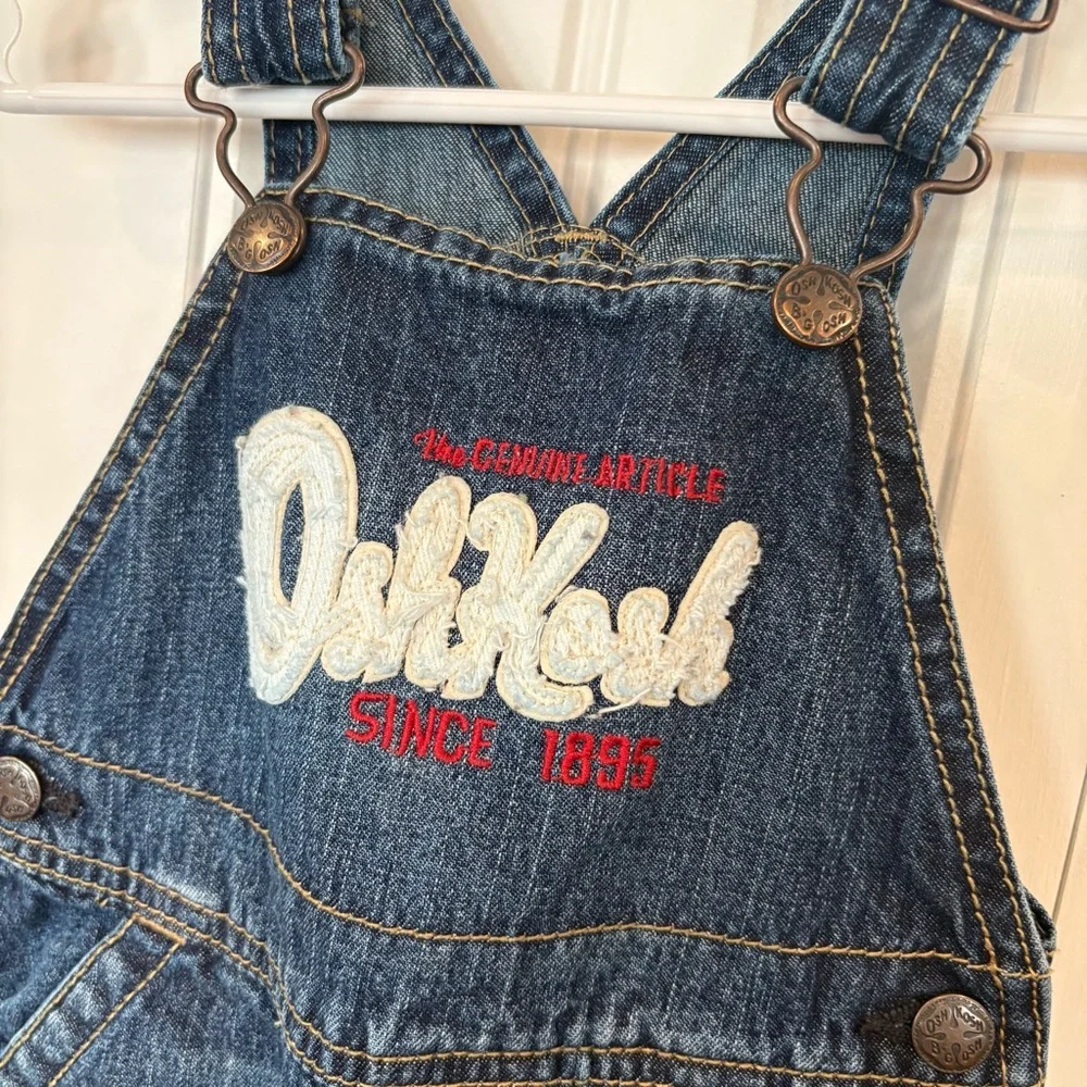 Osh Kosh Denim Overalls Size 9‎ Months